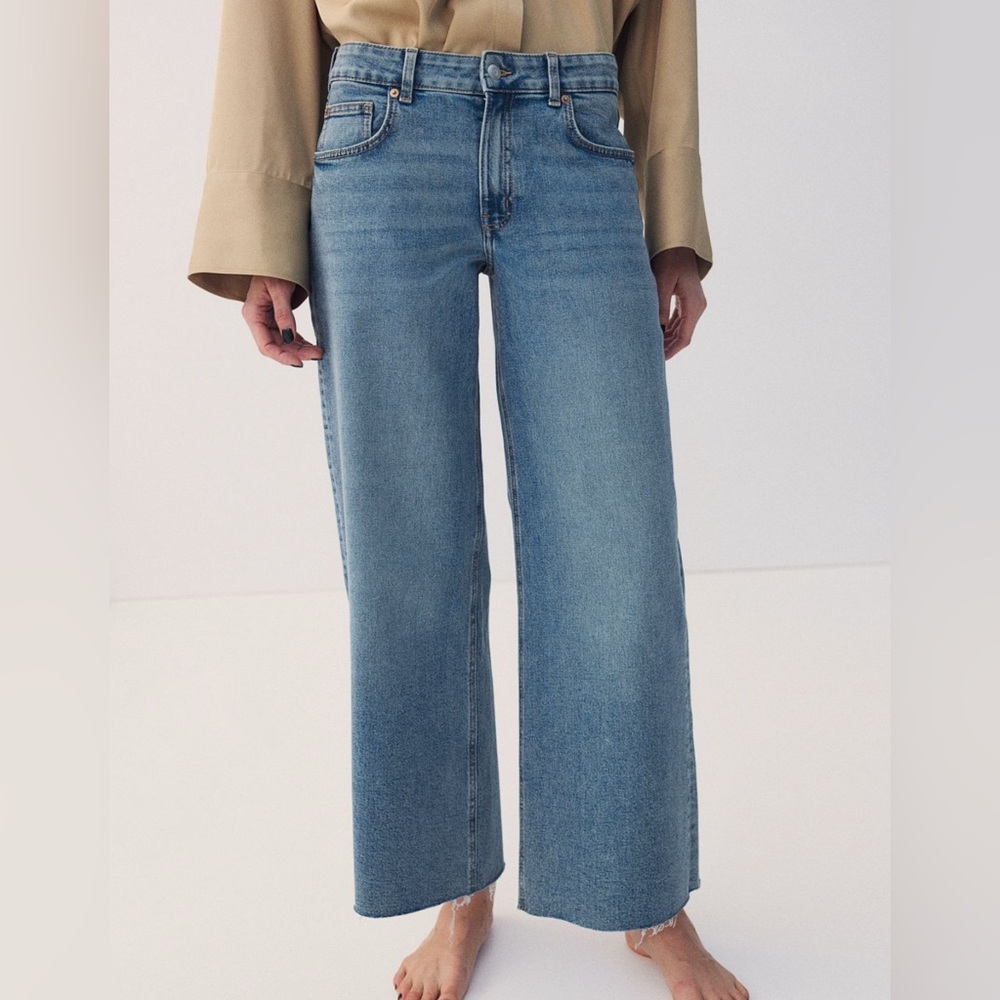 H&M Wide Ankle Jeans
